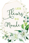 Les Fleurs Du Monde Fleuriste Nice Logo